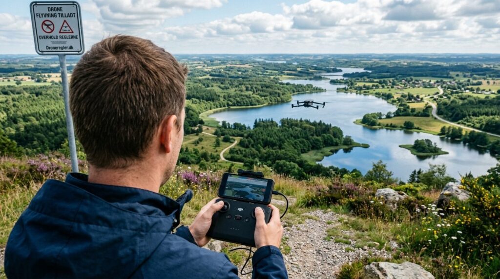 Photorealistic stock image, 16:9 format: Overhead view of a 